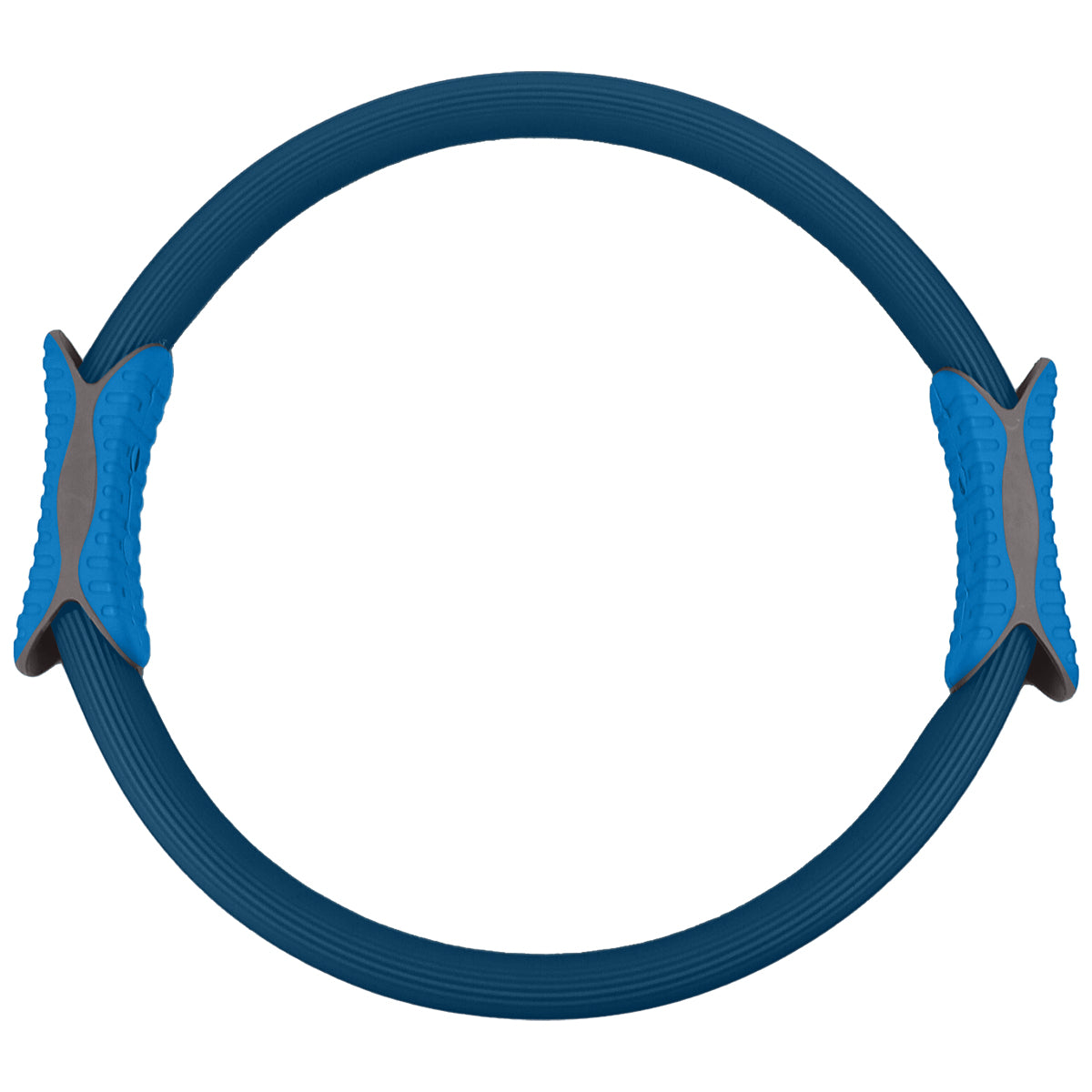 Powertrain Pilates Ring Band Yoga Home Workout Exercise Band Blue.