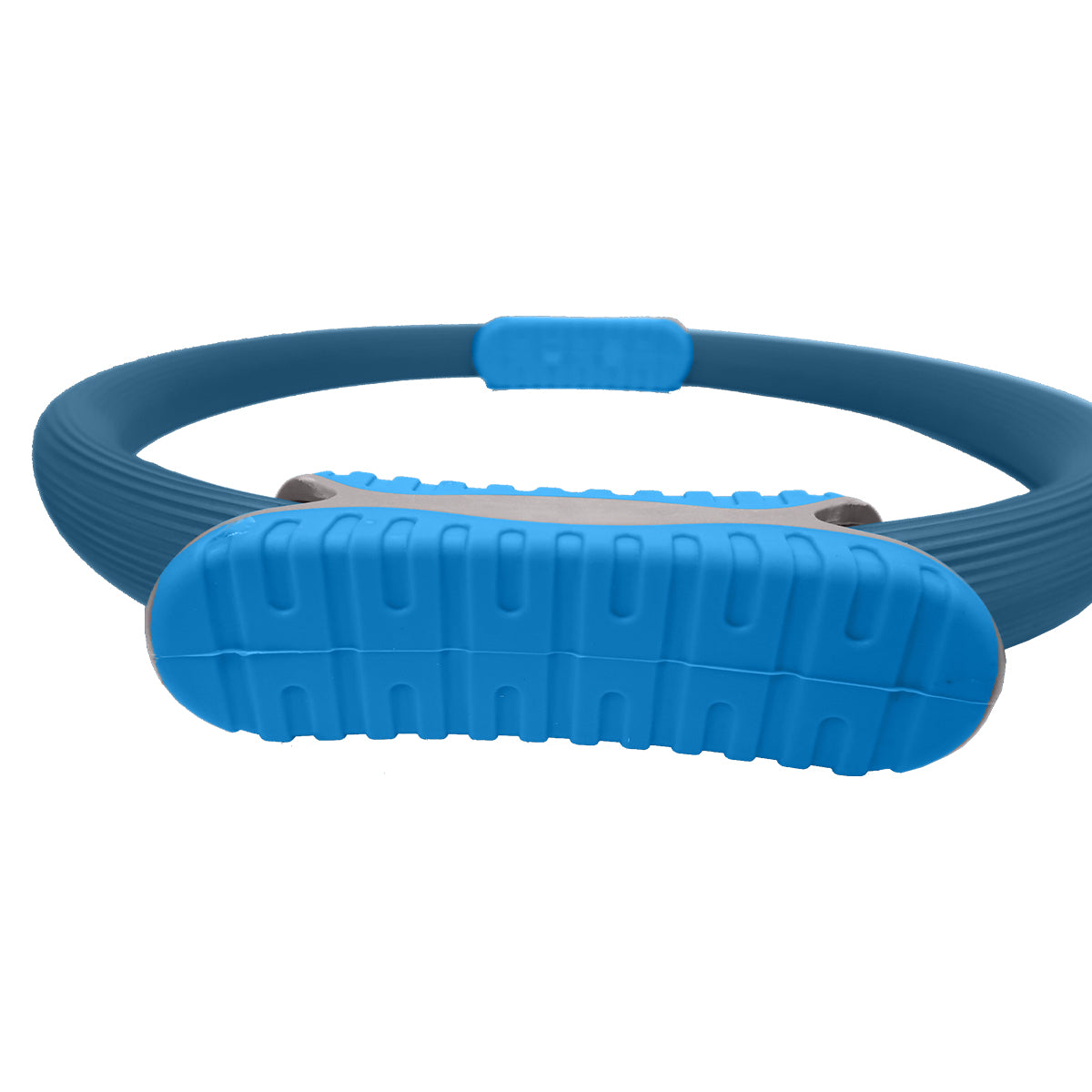 Powertrain Pilates Ring Band Yoga Home Workout Exercise Band Blue.