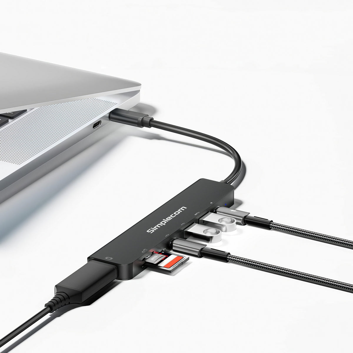 Simplecom CH547 USB-C 7-in-1 multiport adapter