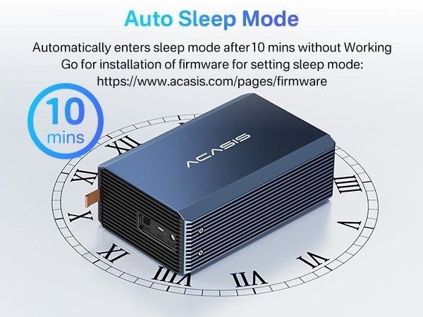 ACASIS EC-7352 Dual bays 2.5/3.5" RAID USB3.2 Gen1 5Gbps hard drive dock Max 60TB
