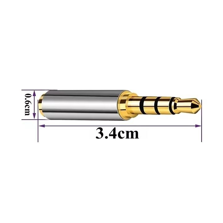 BENFEI 000440SL 3.5mm Male to 2.5mm Female Adapter
