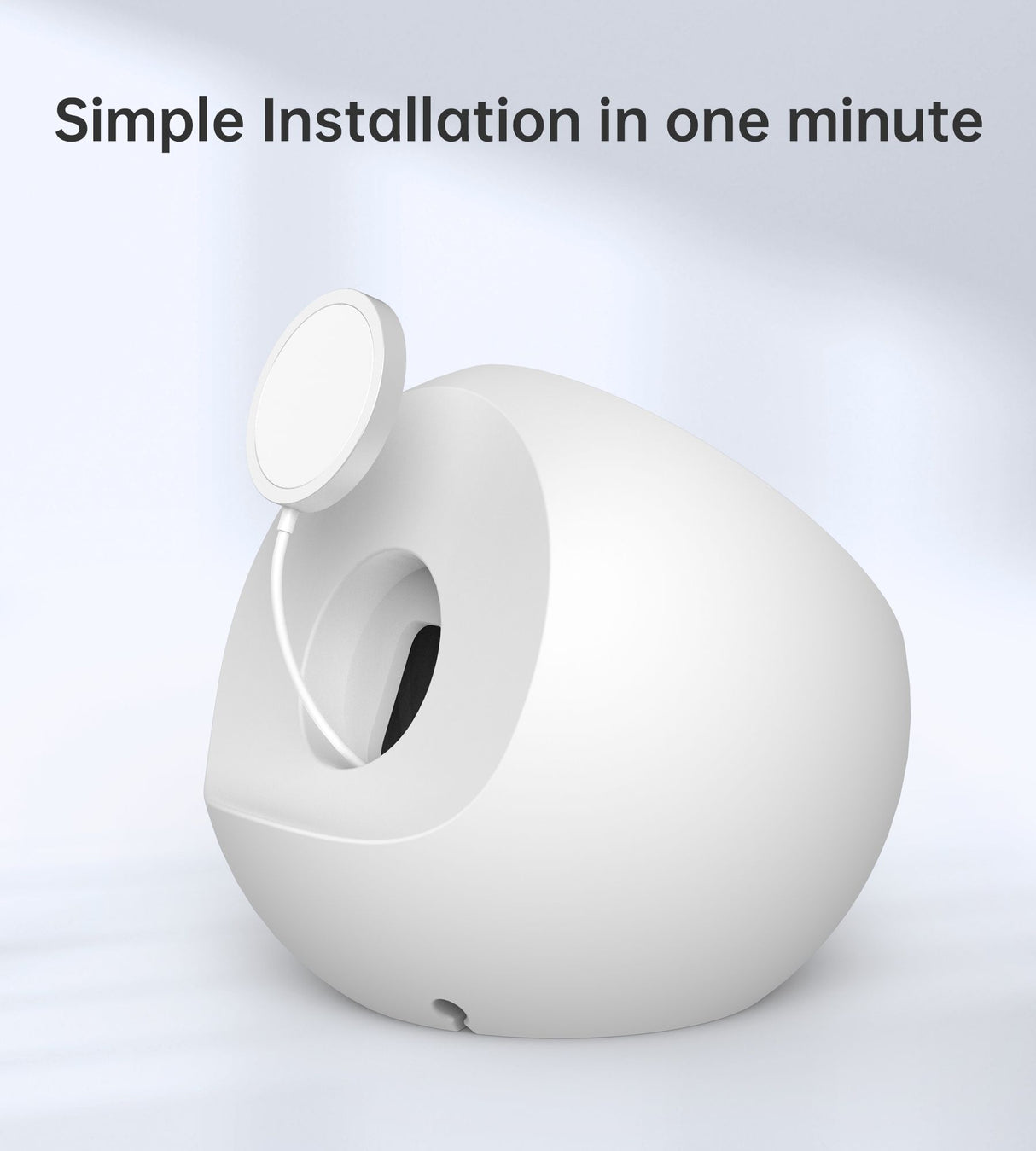 CHOETECH H050-W Magnetic Holder for iPhone 12/13/14 /15 Series and iWatch (White)