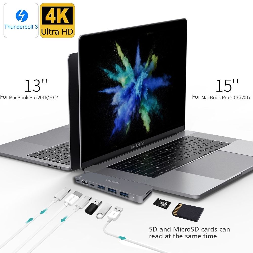 MacBook Thunderbolt TypeC adapter, model Thunderbolt3.