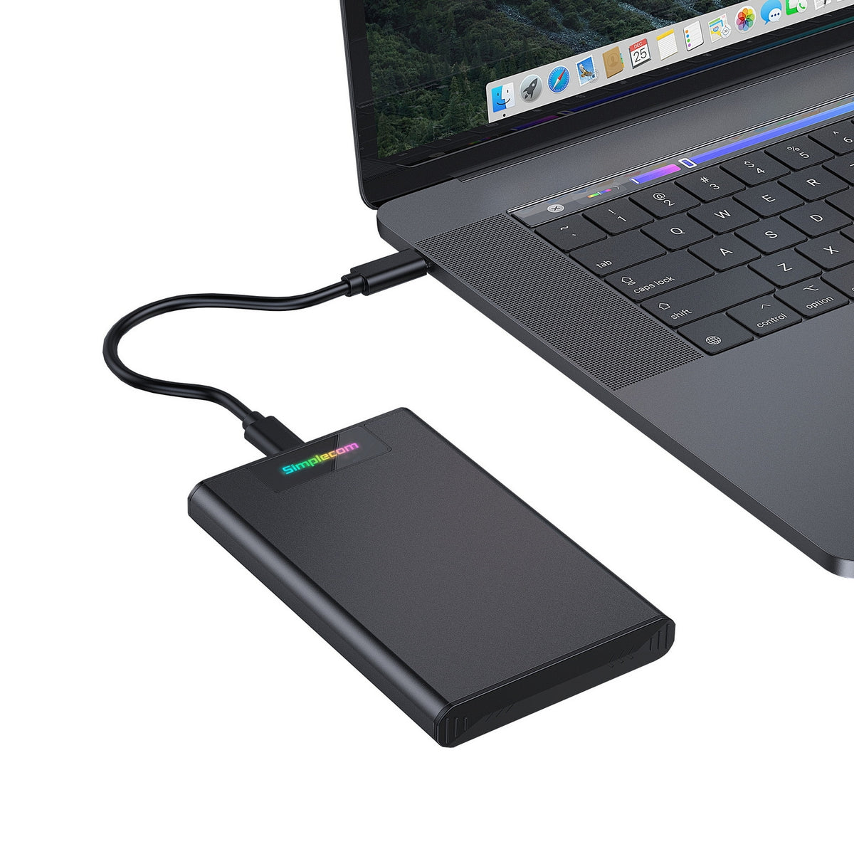 Simplecom SE239 tool-free 2.5 inch SATA HDD and SSD enclosure