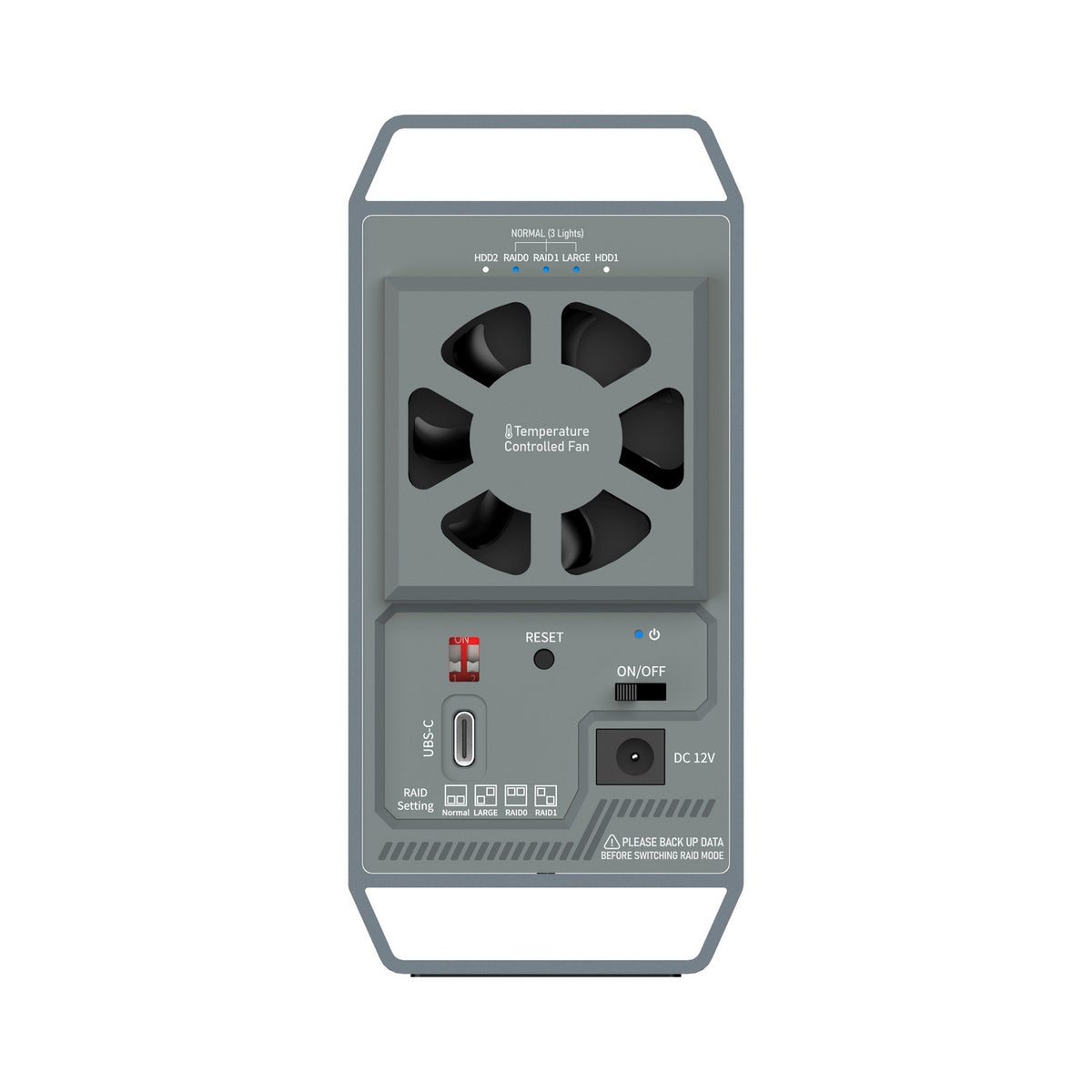 Simplecom SE482 dual bay 3.5 inch SATA hard drive enclosure