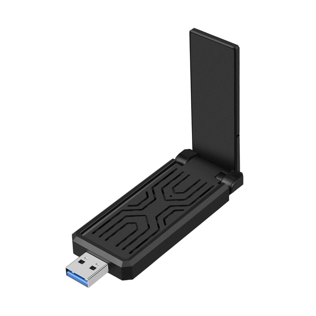 Simplecom NW812v2 AX5400 Tri-Band WiFi 6E USB Adapter with Foldable Antenna