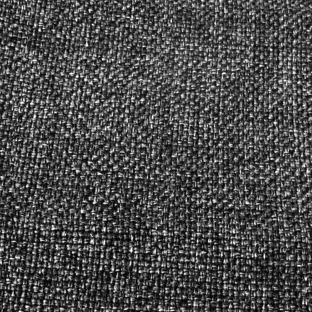 Polyester Chenille Cushion Cover Black - View 2