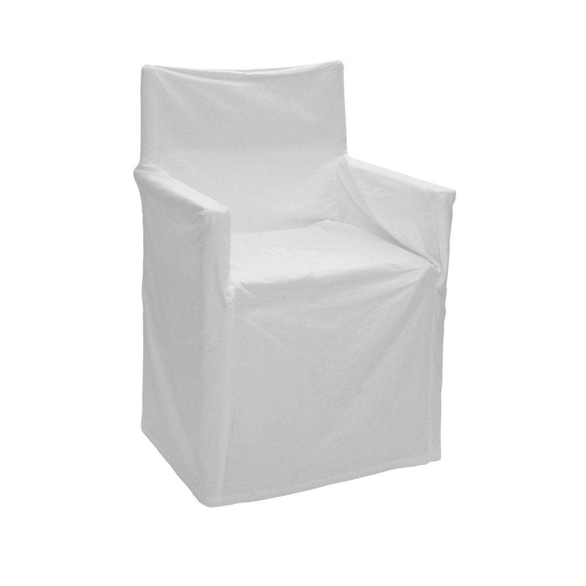 Rans Alfresco 100% Cotton Director Chair Cover Plain White