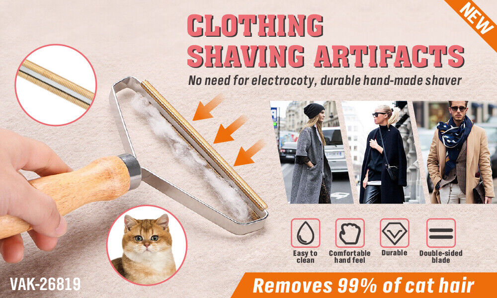 Lint Remover For Pet Hair Cat & Dogs Clothes Shaver Fabric Brush Wool Roller - View 3
