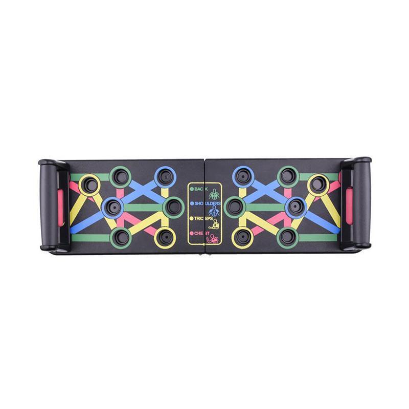 14 in1 Push Up Board Rack Bar Grip Handle Muscle Train Gym Workout Fitness Stand