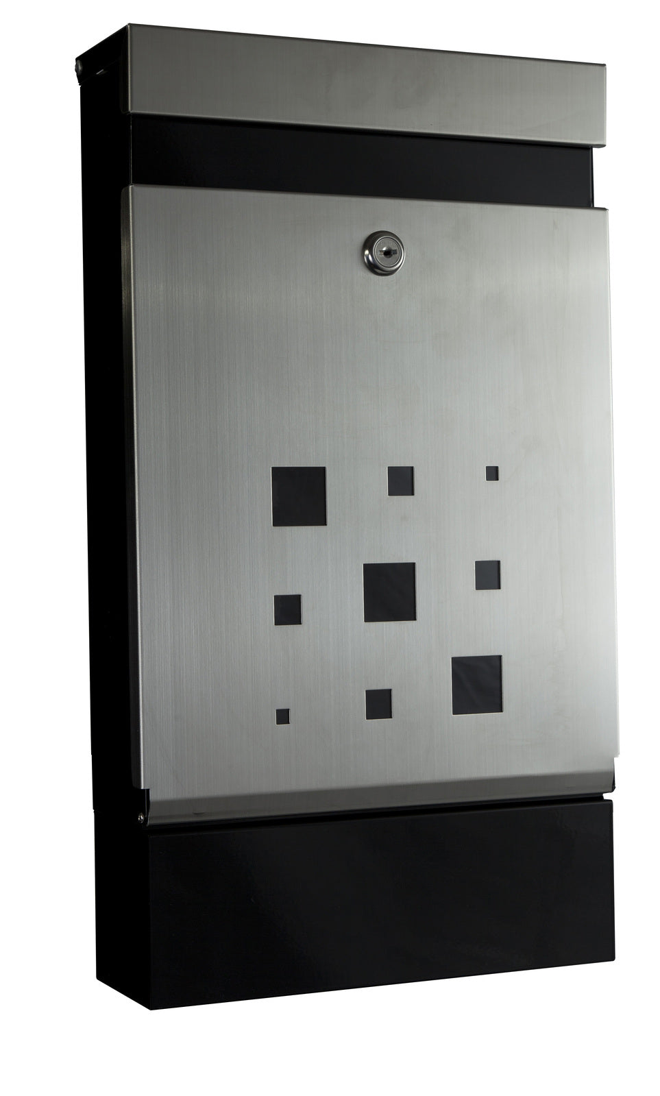 Sandleford Letter Box Caddy Stainless Steel Lockable Mailbox - Wall Mounted