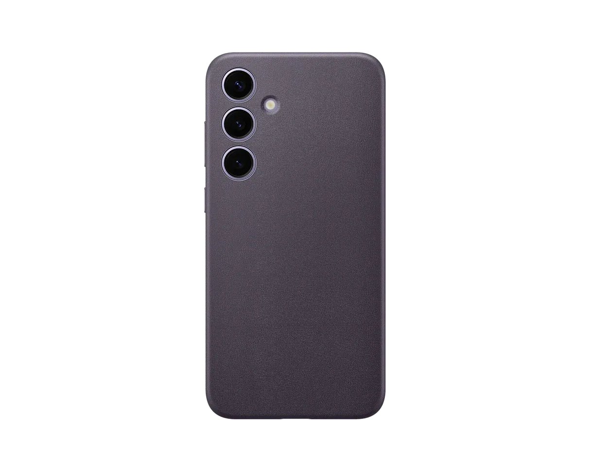 Samsung Eco-Leather Case for Galaxy S24+ (S24 Plus) - Dark Violet