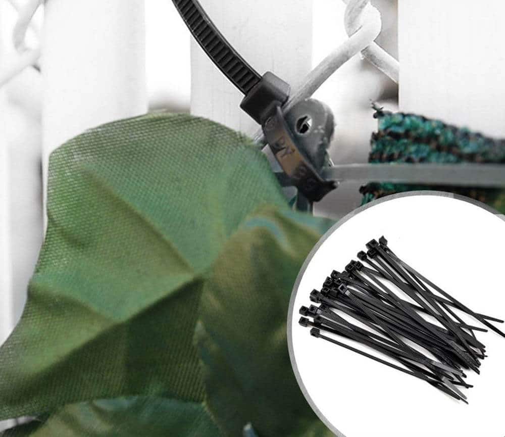 Artificial Ivy Leaf Hedging & Privacy Screen (Shade Cloth Backing Fake Ivy) 3m X 1m Roll