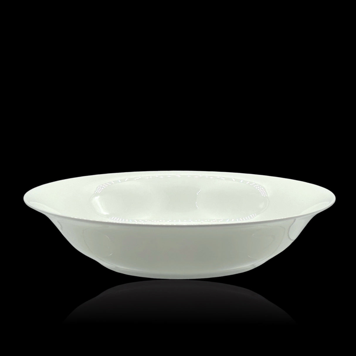 bulk 18 White Bone China Round Bowl 26x7cm