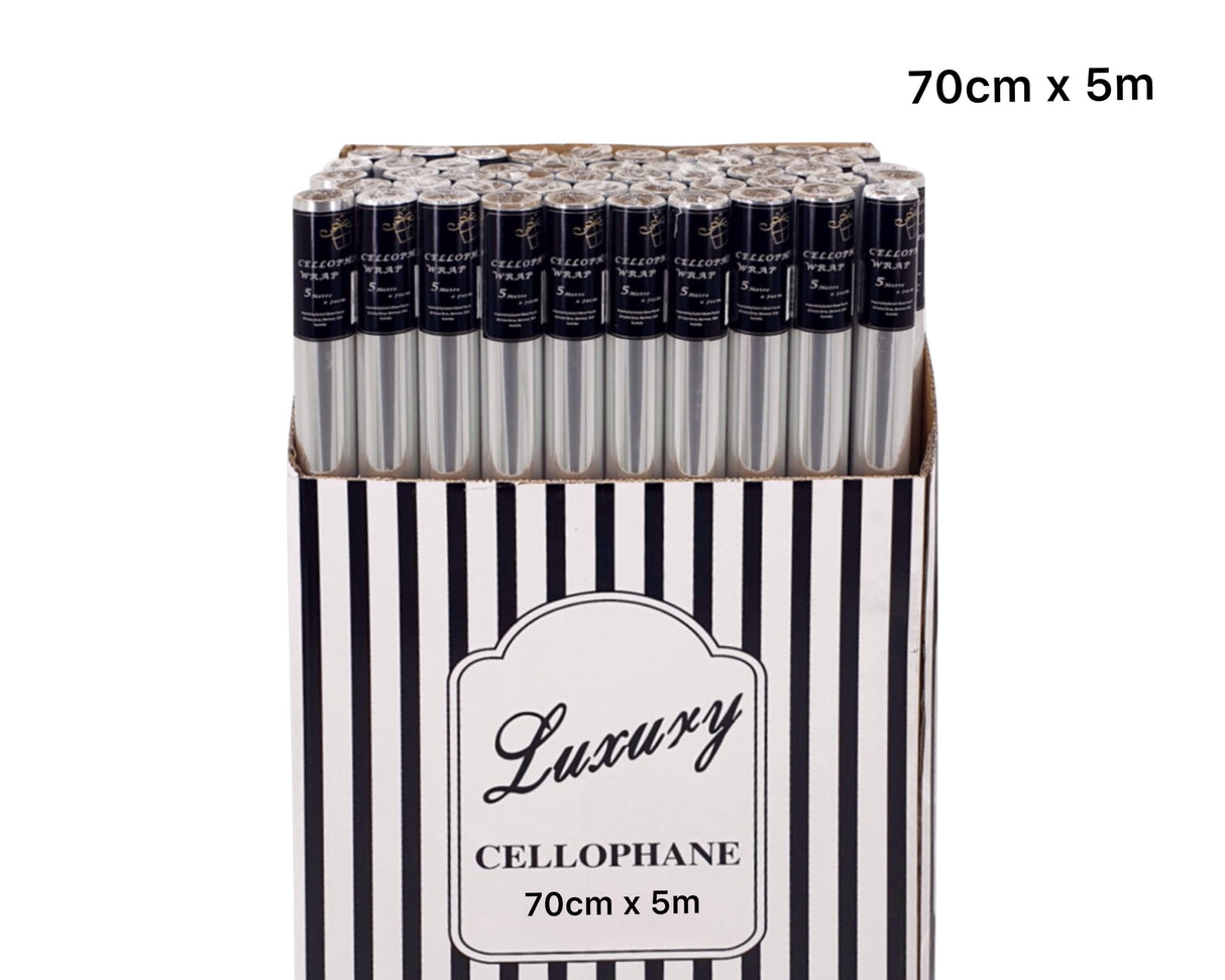 bulk 50 Cellophane 70cmx5m on 38mm Core