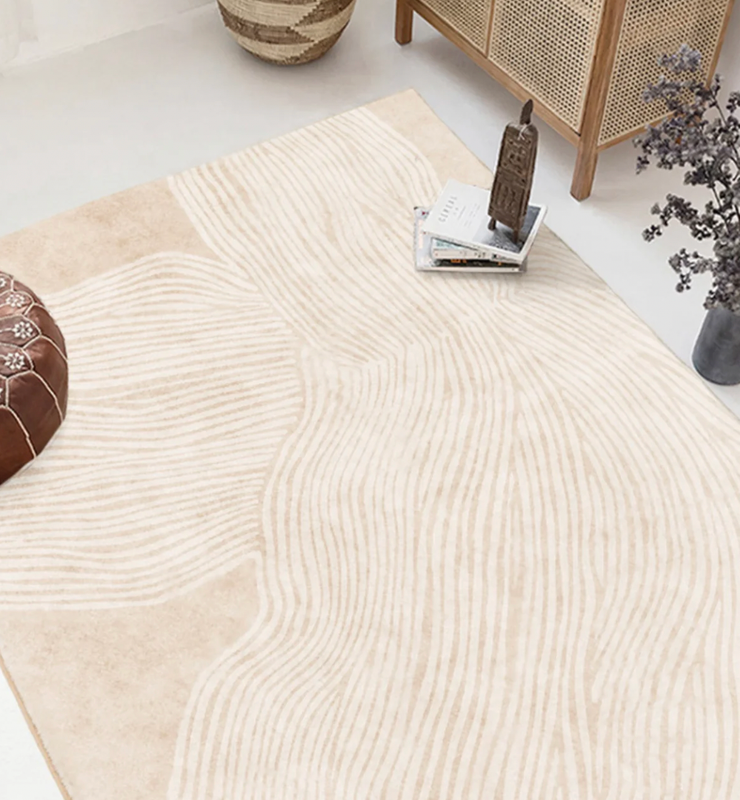 white Imitation Cashmere Rug 160cm*240cm