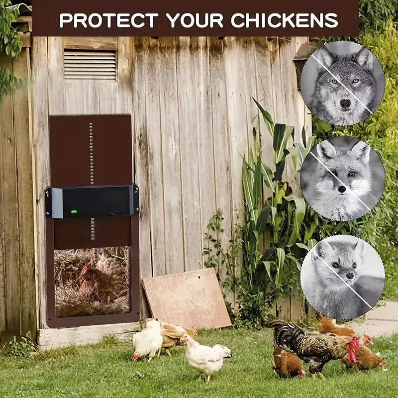 NNETM Light-Sensitive automatic coop, waterproof.
