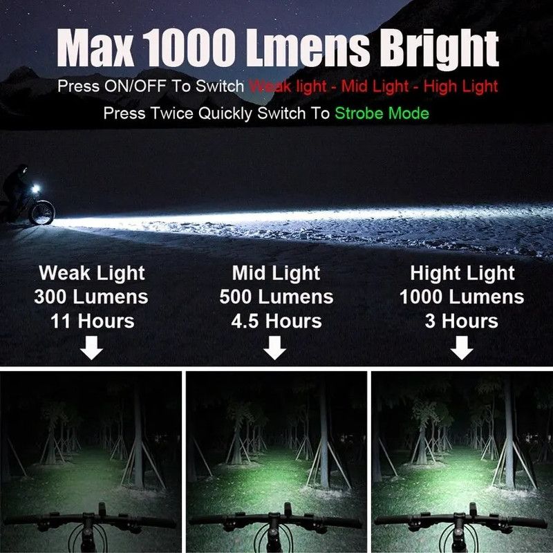 Black rechargeable light.