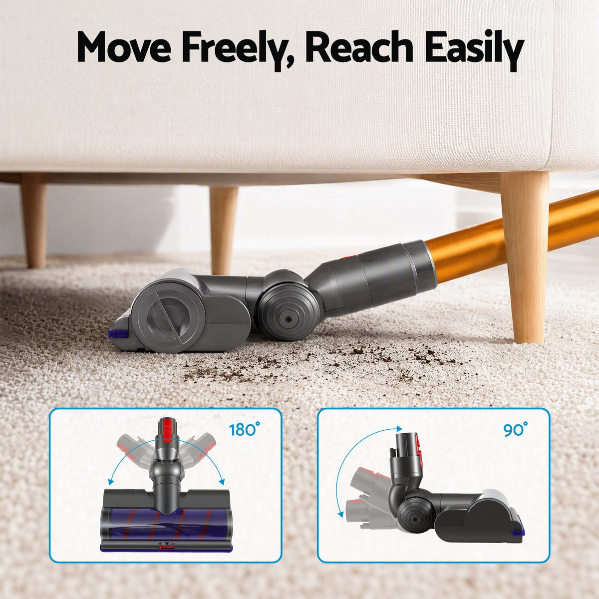 Dyson vacuum head.