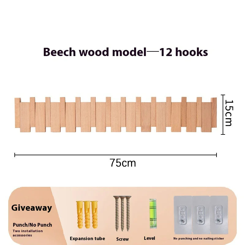 Wall Mounted Keys and Clothes Hook