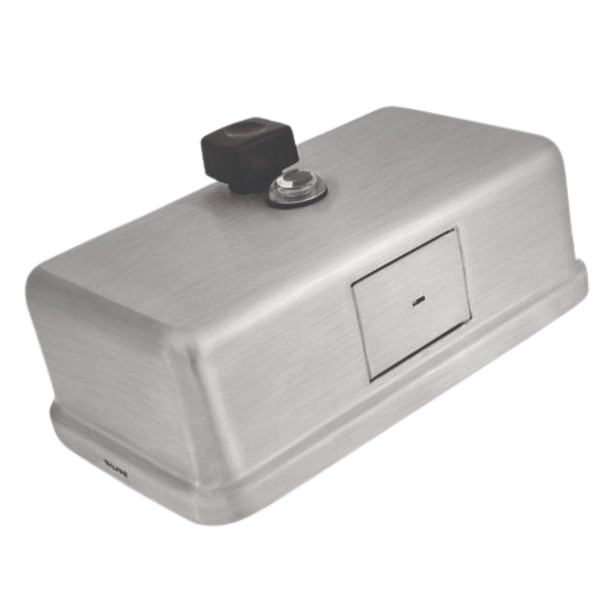 Dolphy 1200ml Manual Liquid Soap Dispenser – Stainless Steel Wall Mounted Pump – Silver