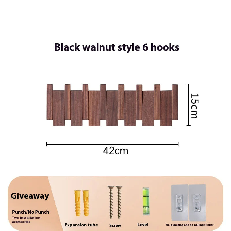 Wall Mounted Keys and Clothes Hook