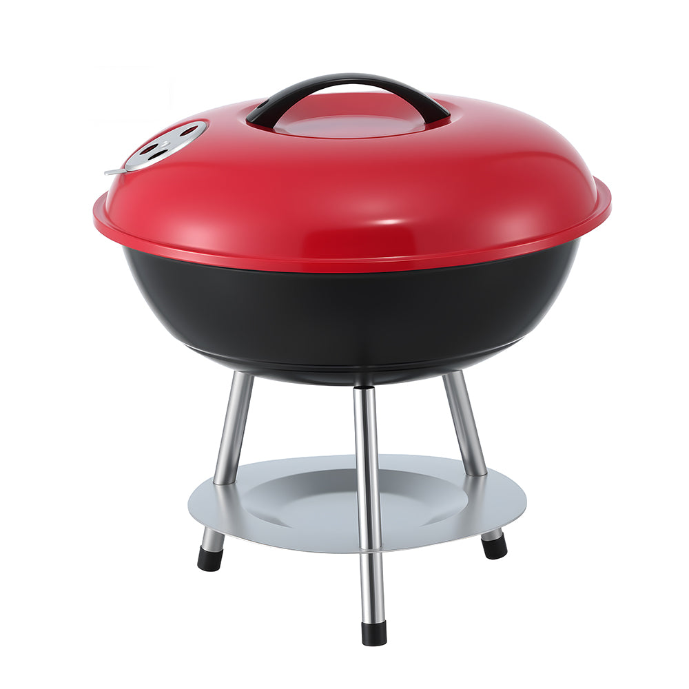 Grillz charcoal portable grill, lightweight.