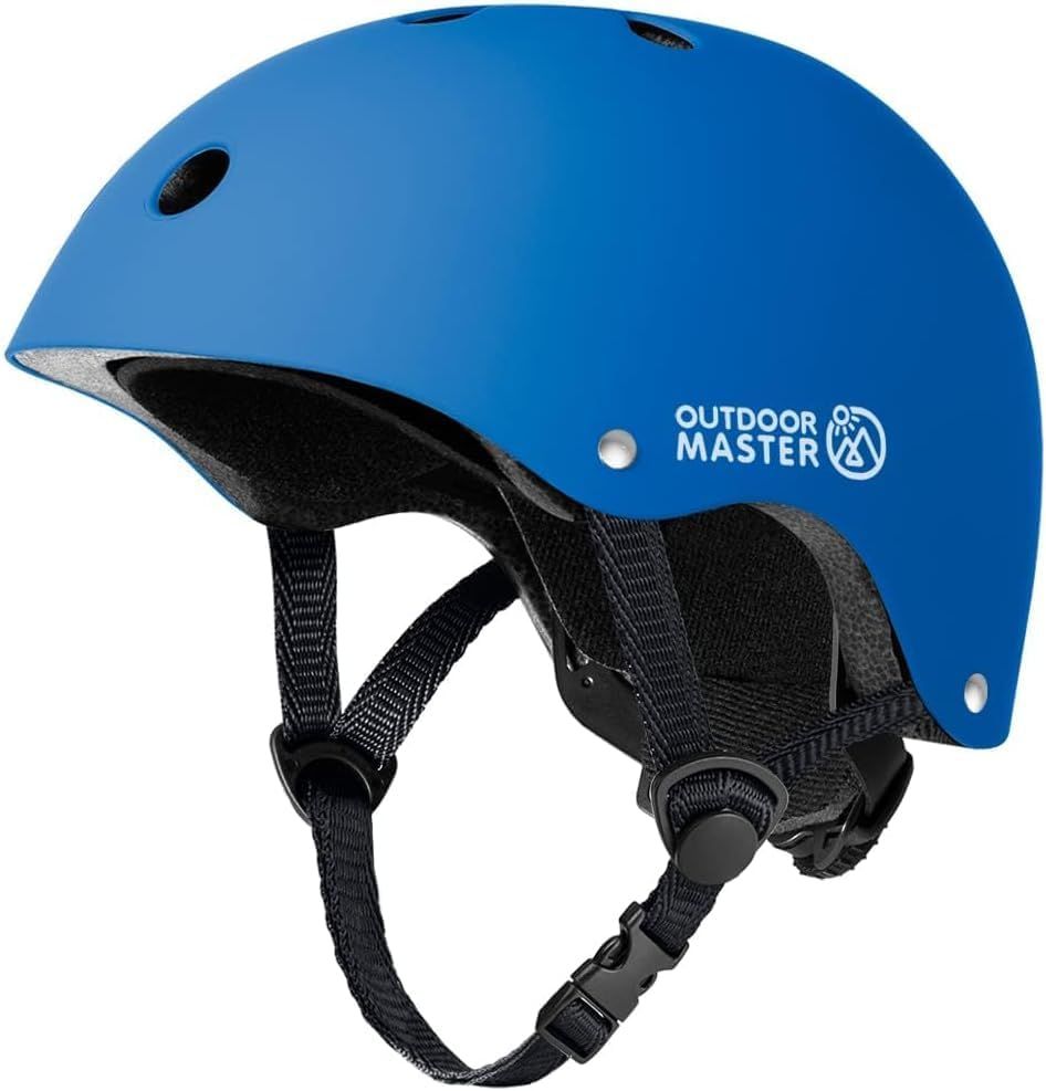 OutdoorMaster Youth & Kids Bike Helmet - Adjustable Multi-Sports Skateboard Helmet with Removable Liners for Balance Bike, Toddler Scooter, One Wheel Hoverboard-Mint Green-Large