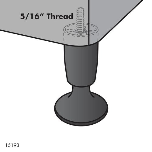 Move It 7.94mm (5/16") Threaded Bed Slide