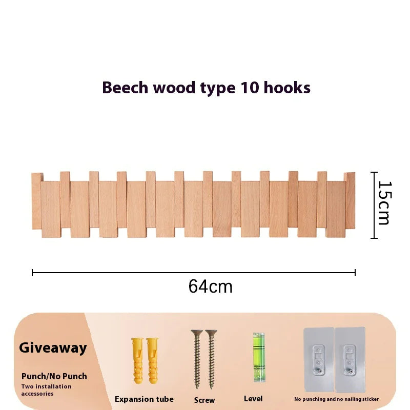 Wall Mounted Keys and Clothes Hook