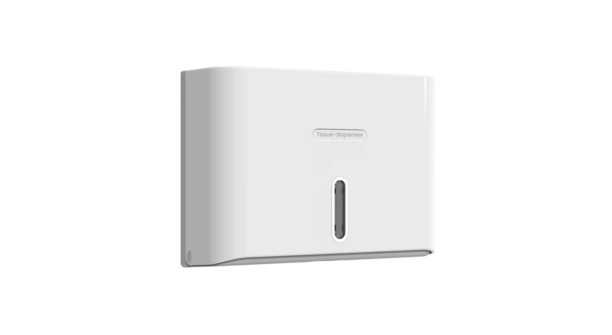 Dolphy Secure Lock Durable ABS Hand Paper Towel Dispenser - White