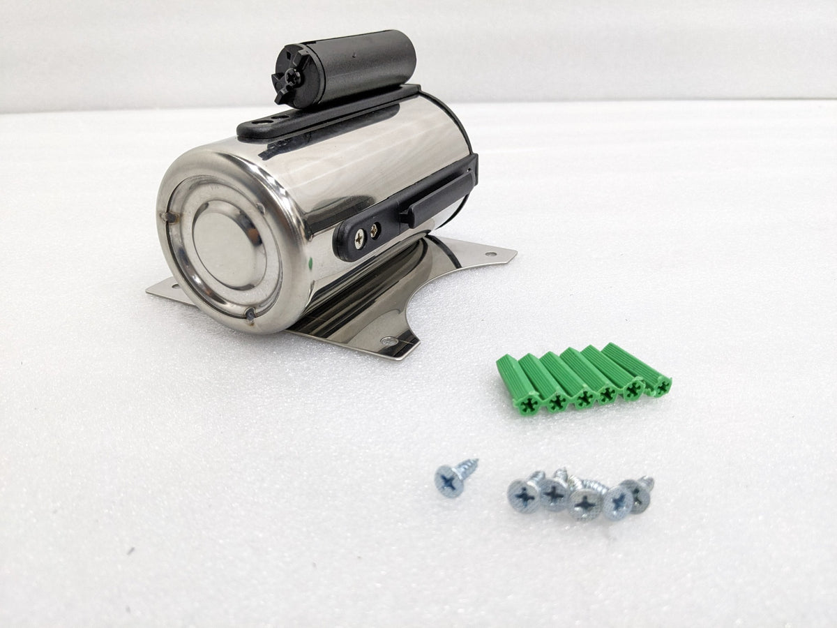 Dolphy wall-mounted queue barrier with its screws and wall plugs
