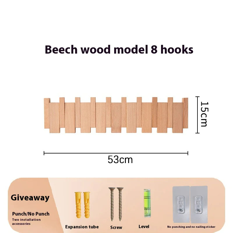 Wall Mounted Keys and Clothes Hook