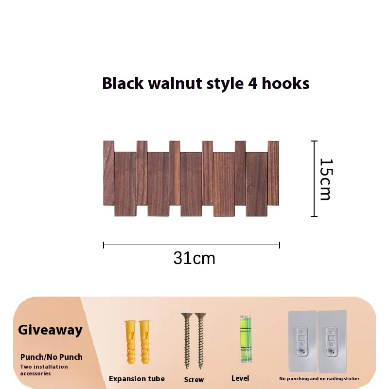 Wall Mounted Keys and Clothes Hook