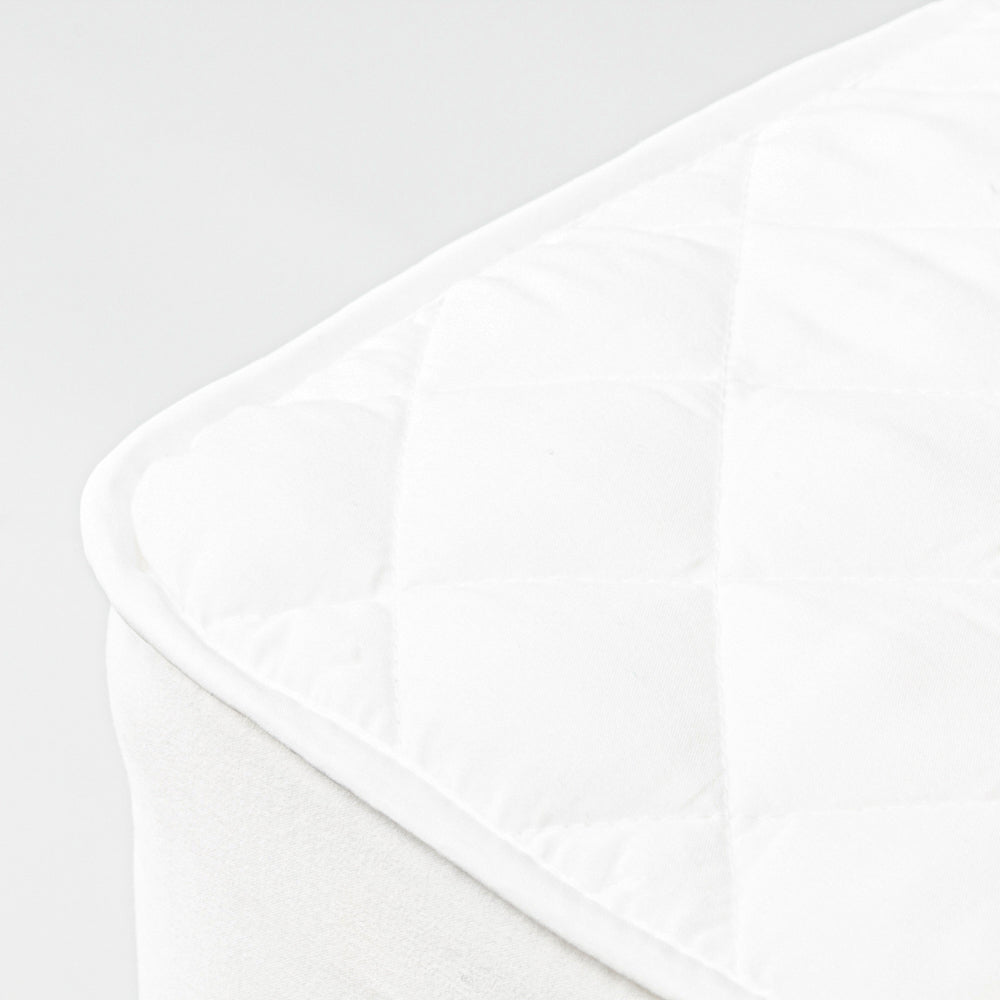 Fibresmart Fitted Mattress Protector White
