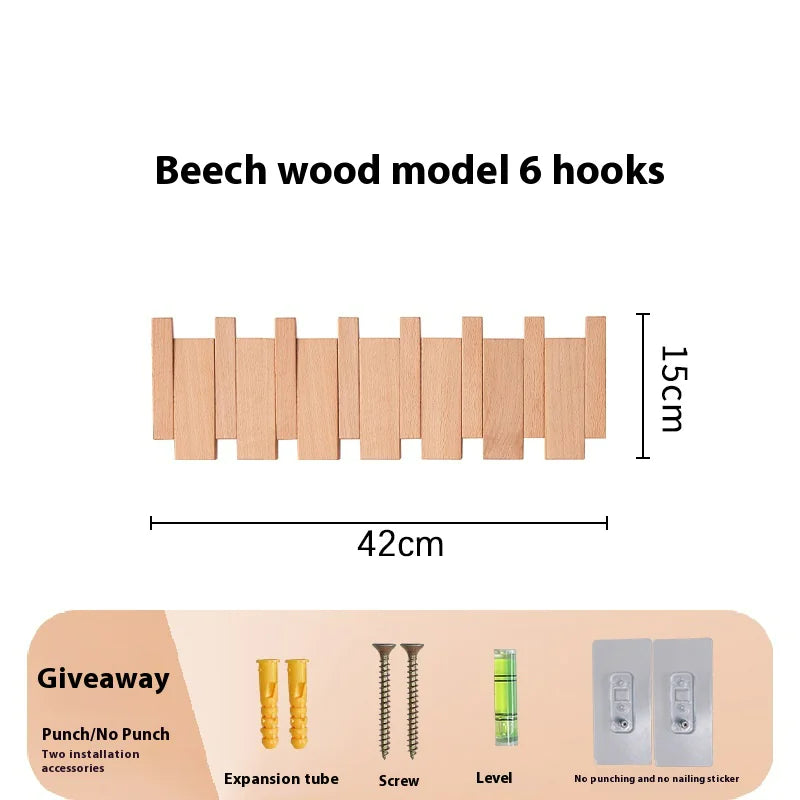 Wall Mounted Keys and Clothes Hook