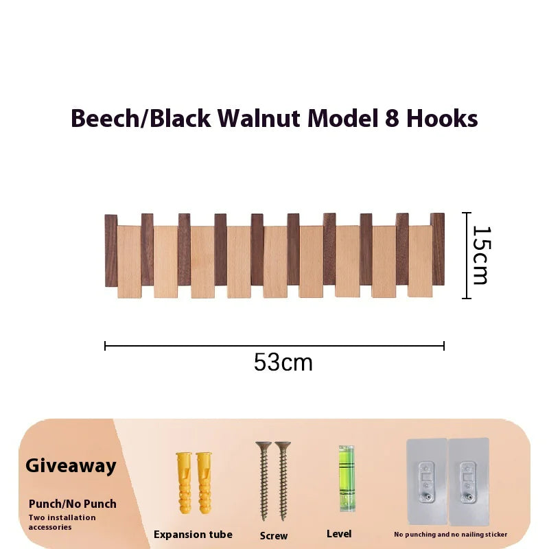 Wall Mounted Keys and Clothes Hook