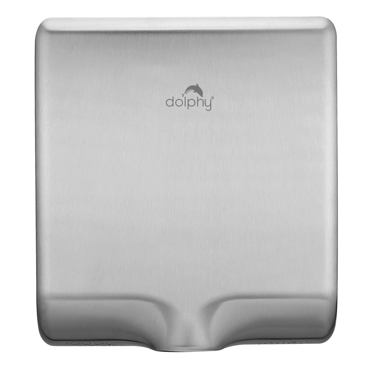 Dolphy Tornado Touchless Automatic Wall Mount Hand Dryer 1000W – Stainless Steel, Fast Drying, 85 m/s Airflow, Hygienic & Energy Efficient