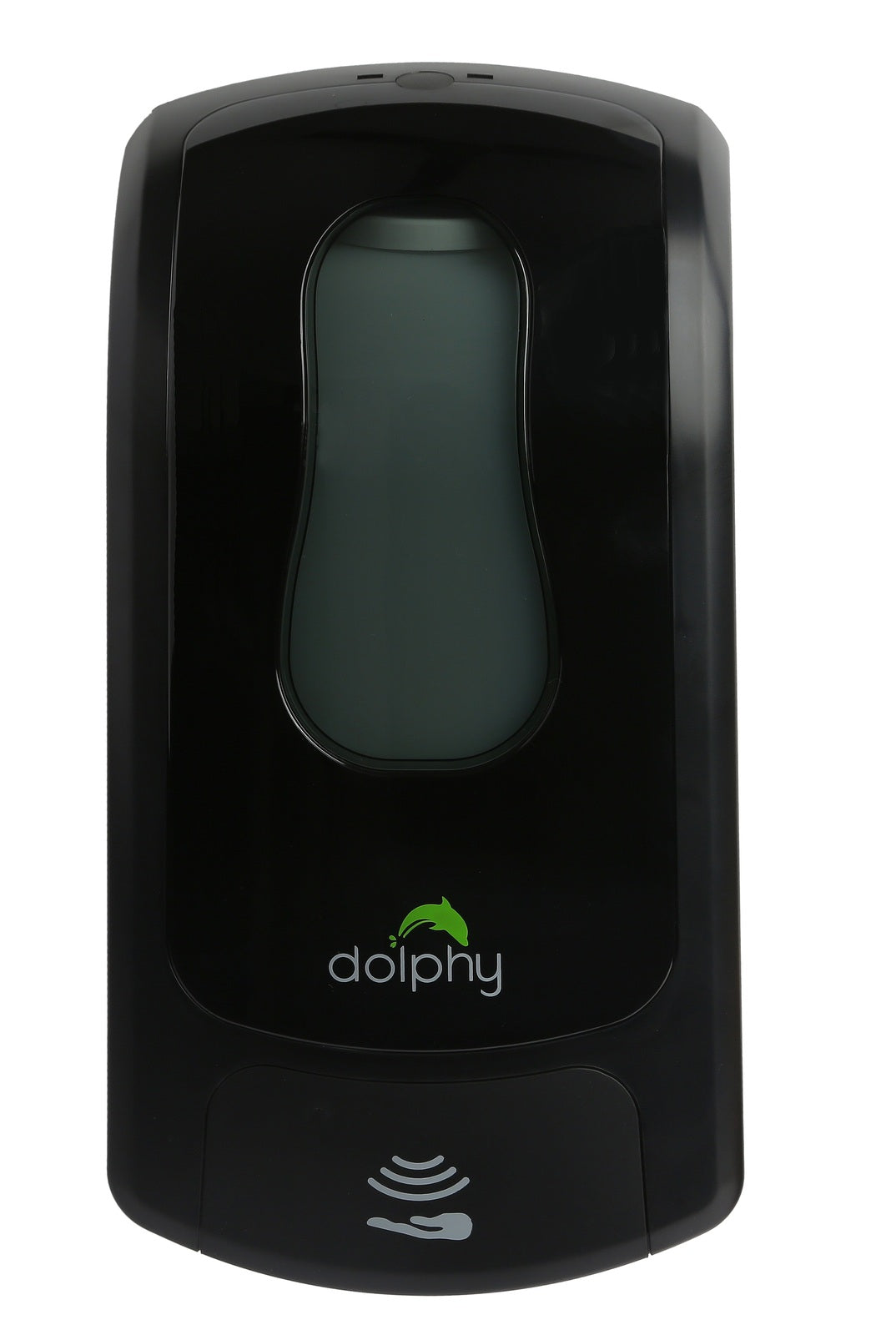 Dolphy Automatic Touchless Foam Dispenser 1000ml – Black ABS, Infrared Sensor, Refillable & Hygienic Hands-Free Soap Dispenser for Commercial & Home Use