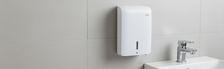 Dolphy Jumbo Plaza Ultraslim Paper Towel Dispenser Built For Hotels, Offices, and Malls with Heavy-Duty Performance and Contemporary Styling