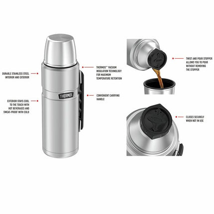 Thermos® 1.2L Stainless King™ Vacuum Insulated Flask