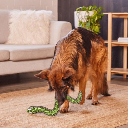 Happy Tails Green Super Tough Snake