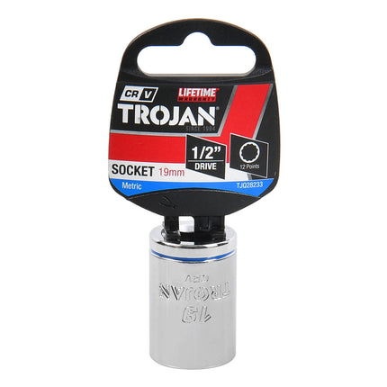 Trojan 19mm Socket 1/2" Drive