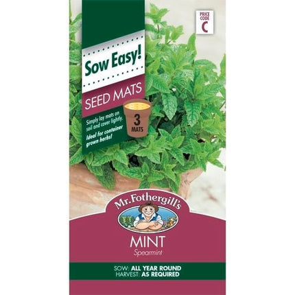 Mr Fothergill's Spearmint Seed Mats