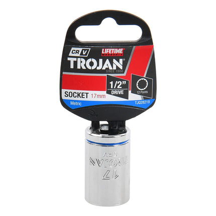 Trojan 17mm Socket 1/2" Drive