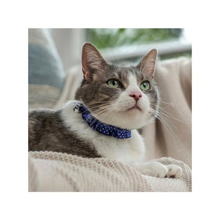 Purina Total Care Blue Ruffles Fashion Cat Collar