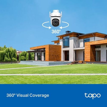 TP-Link Tapo C520WS 2K Outdoor Pan/Tilt Security Wi-Fi Camera