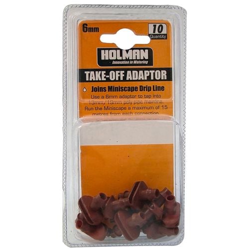 Holman 6mm Barbed Joiner - 10 Pack