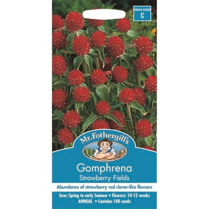 Mr Fothergill's Gomphrena Strawberry Fields