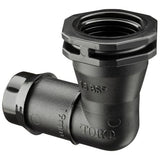 Toro 19 x 15mm BSP Female Poly Threaded Elbow - Single